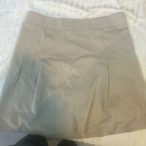 tan school uniform skirt
